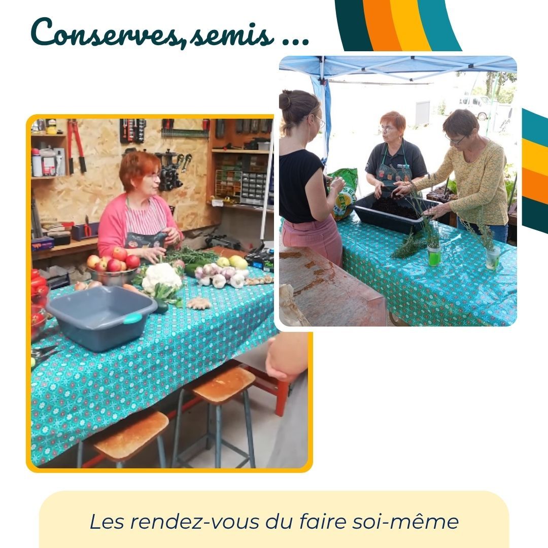Conserves, semis... les rendez-vous du faire soi-même