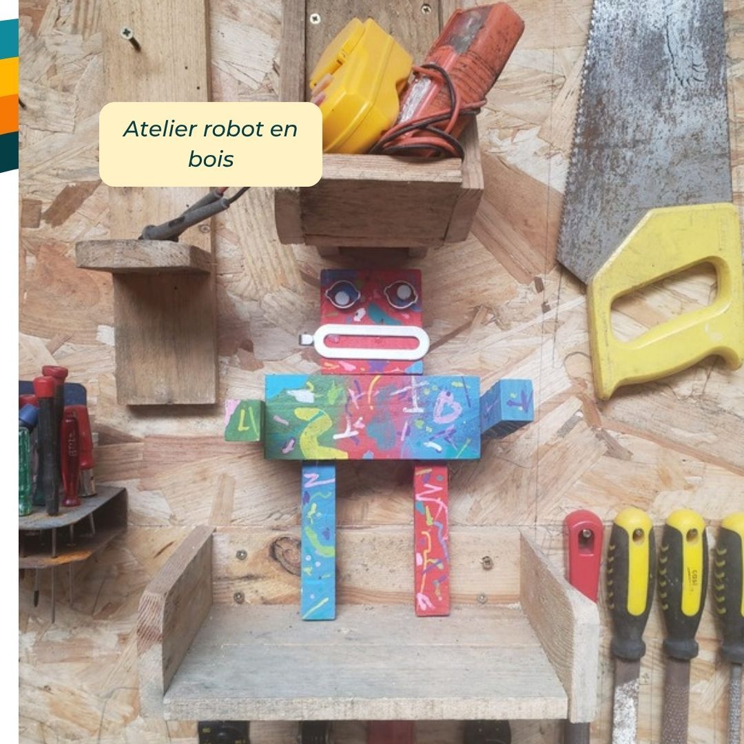 Atelier robot en bois