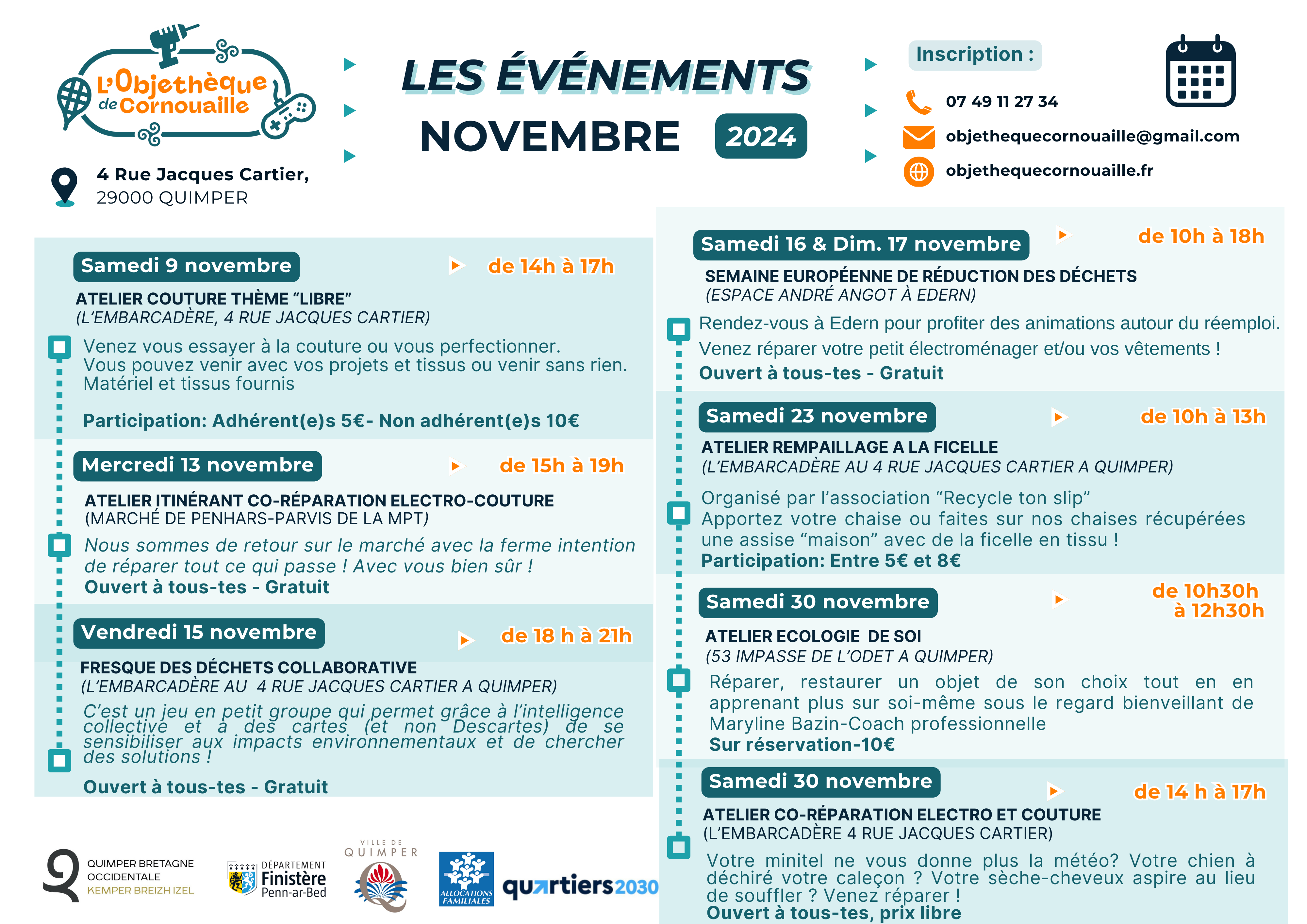 programme octobre 2024