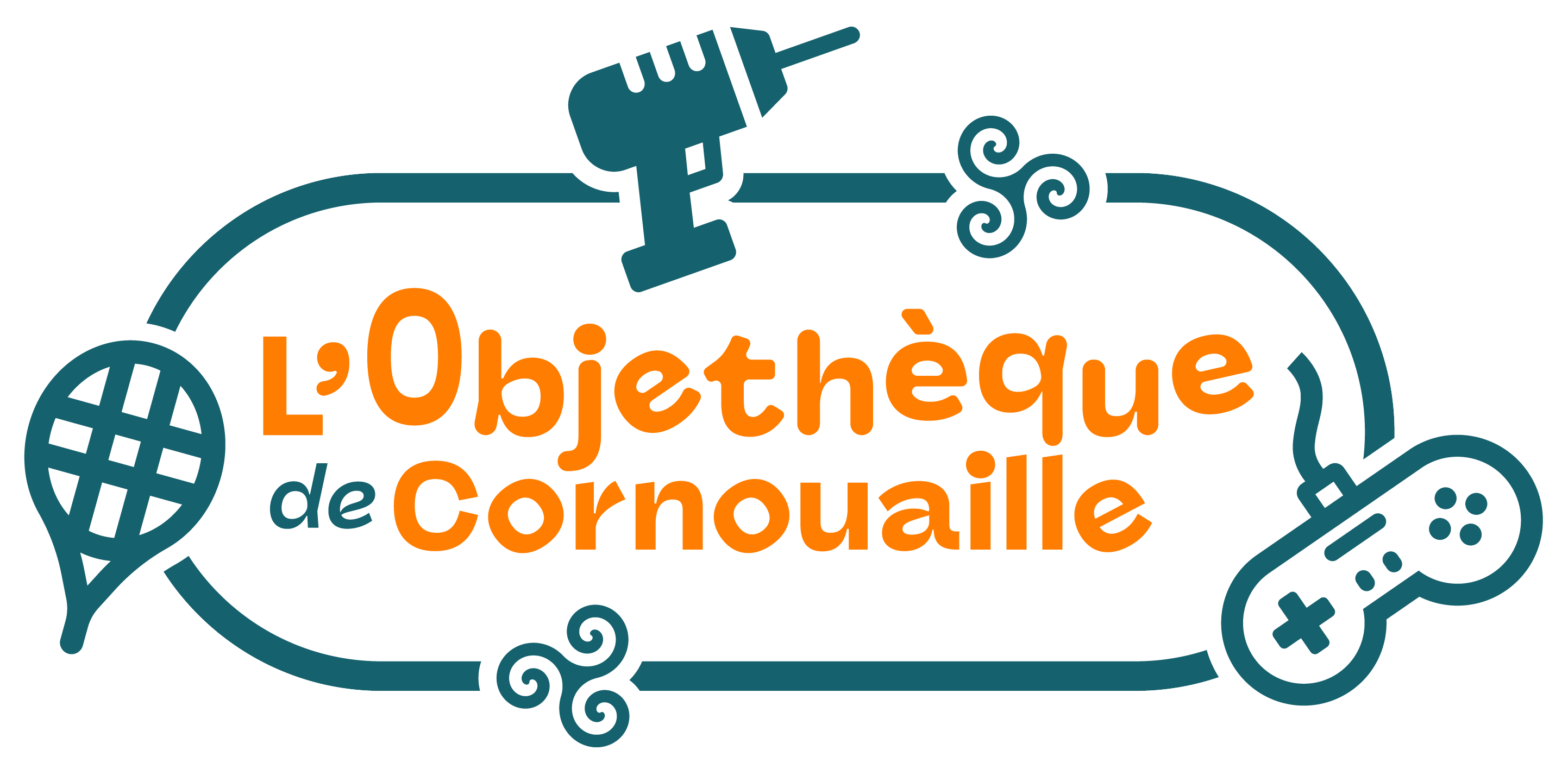 logo de l'objetheque de Cornouaille